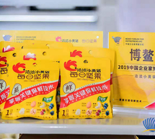洽洽小黄袋每日坚果——2019中国黄色向日葵视频官方网站下载安装家博鳌论坛大会“指定坚果”